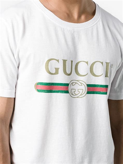 white gucci shirt fake looks real small mens|gucci shirts authentic.